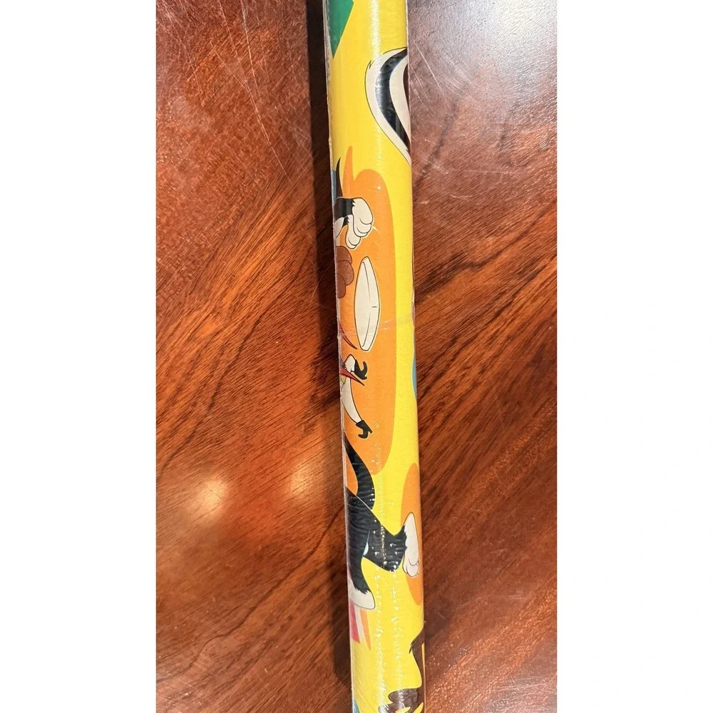 Vintage Hallmark Looney Tunes‎ Kids Gift Wrap Sealed Taz Tweety Sylvester Roll